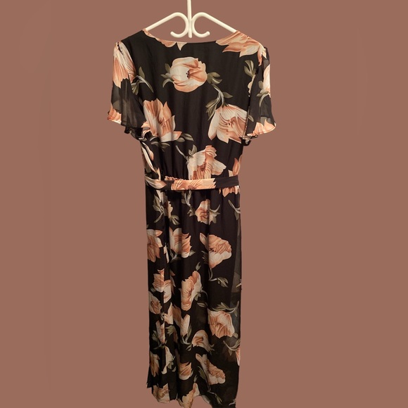 Always indigo Floral Dress - Picture 3 of 3